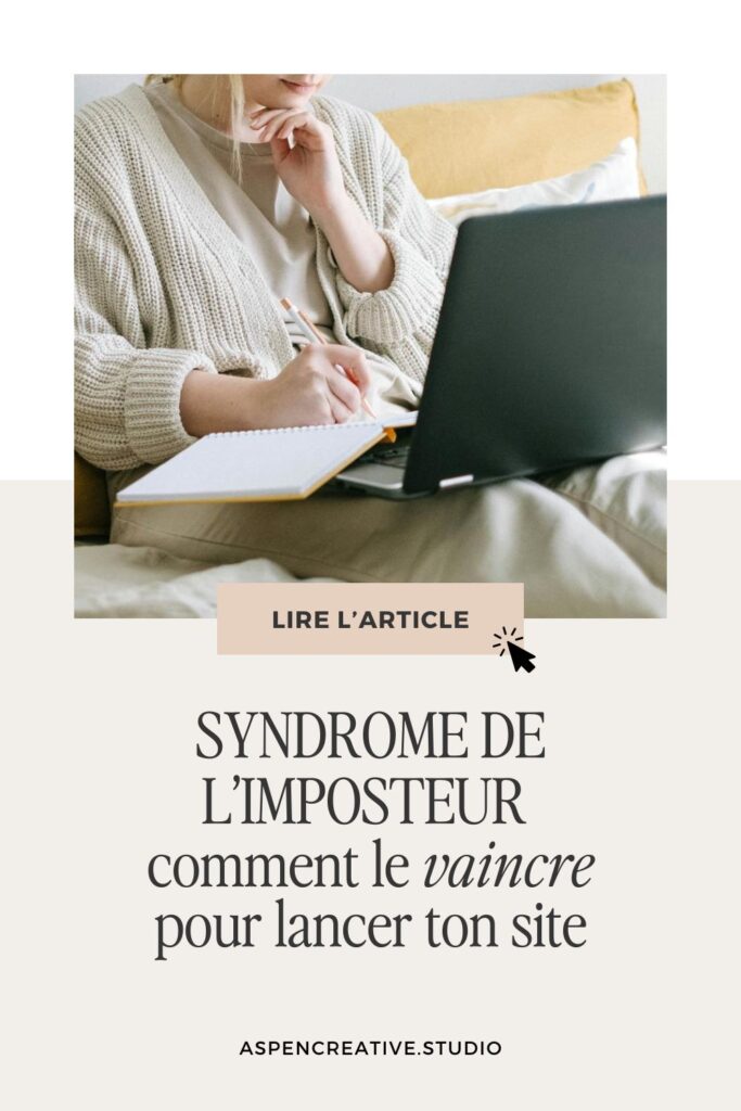 Syndrome de l'imposteur : comment le vaincre pour lancer ton site Internet