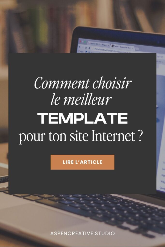 Comment choisir le meilleur template pour un site Internet ?