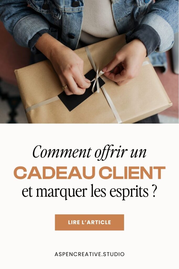 Comment offrir un cadeau client et marquer les esprits