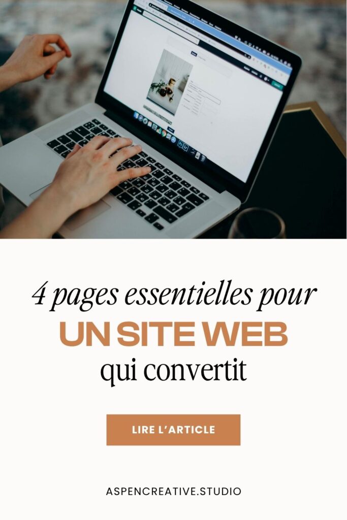 4 pages essentielles pour un site web qui convertit