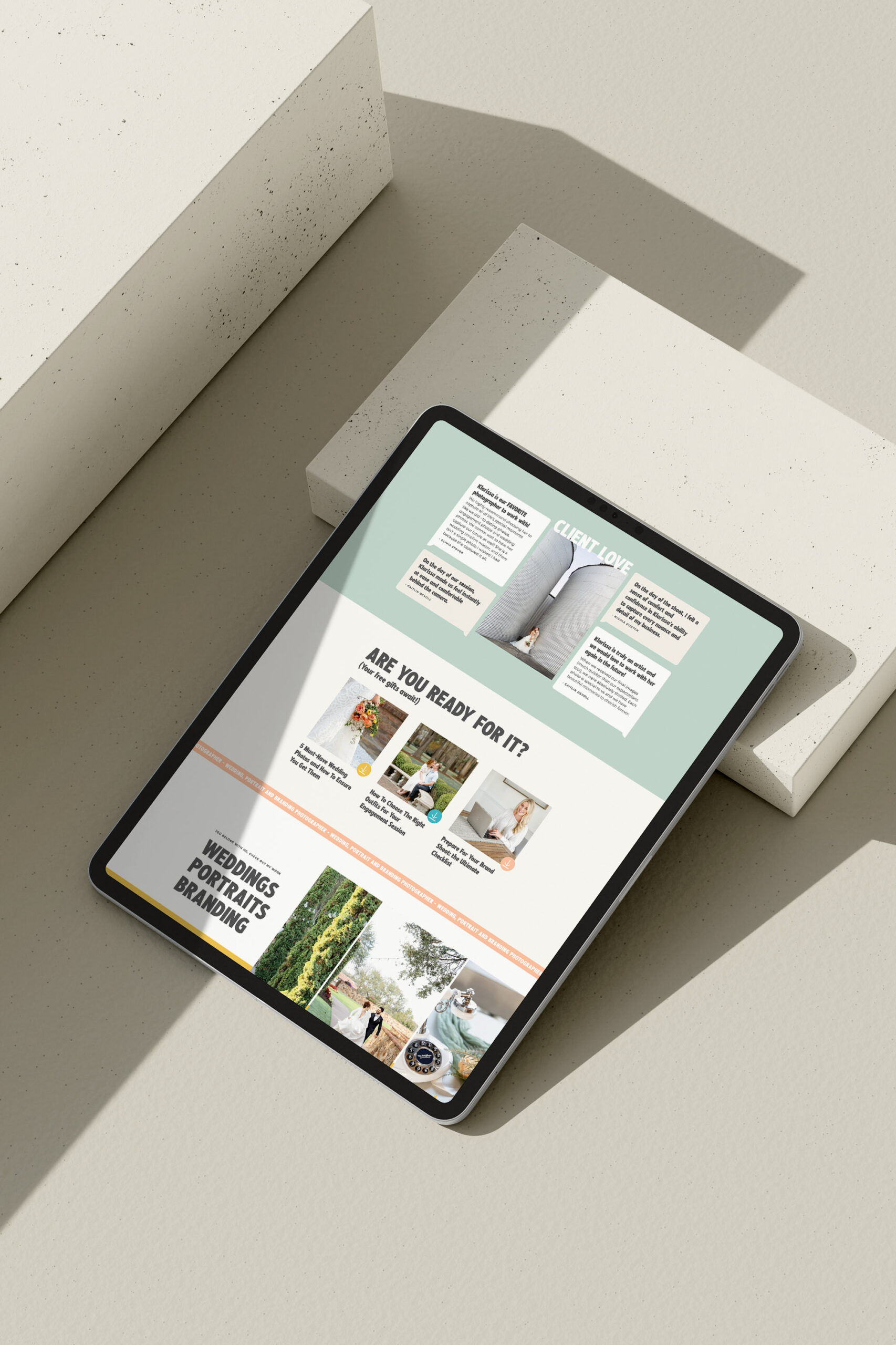 Klarissa Lissette, Virginia Photographer website