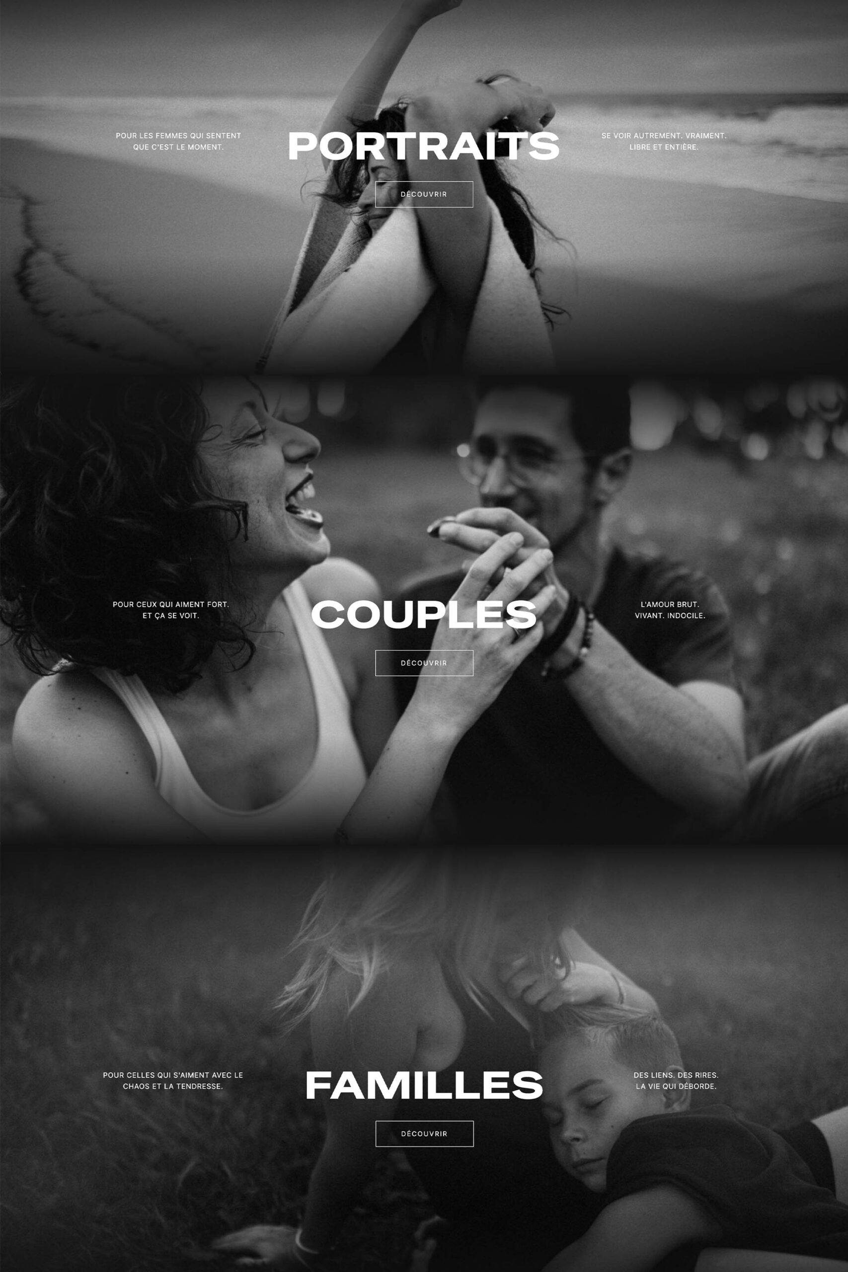 Cindy Wogenstahl : site Internet Showit pour artiste photographe