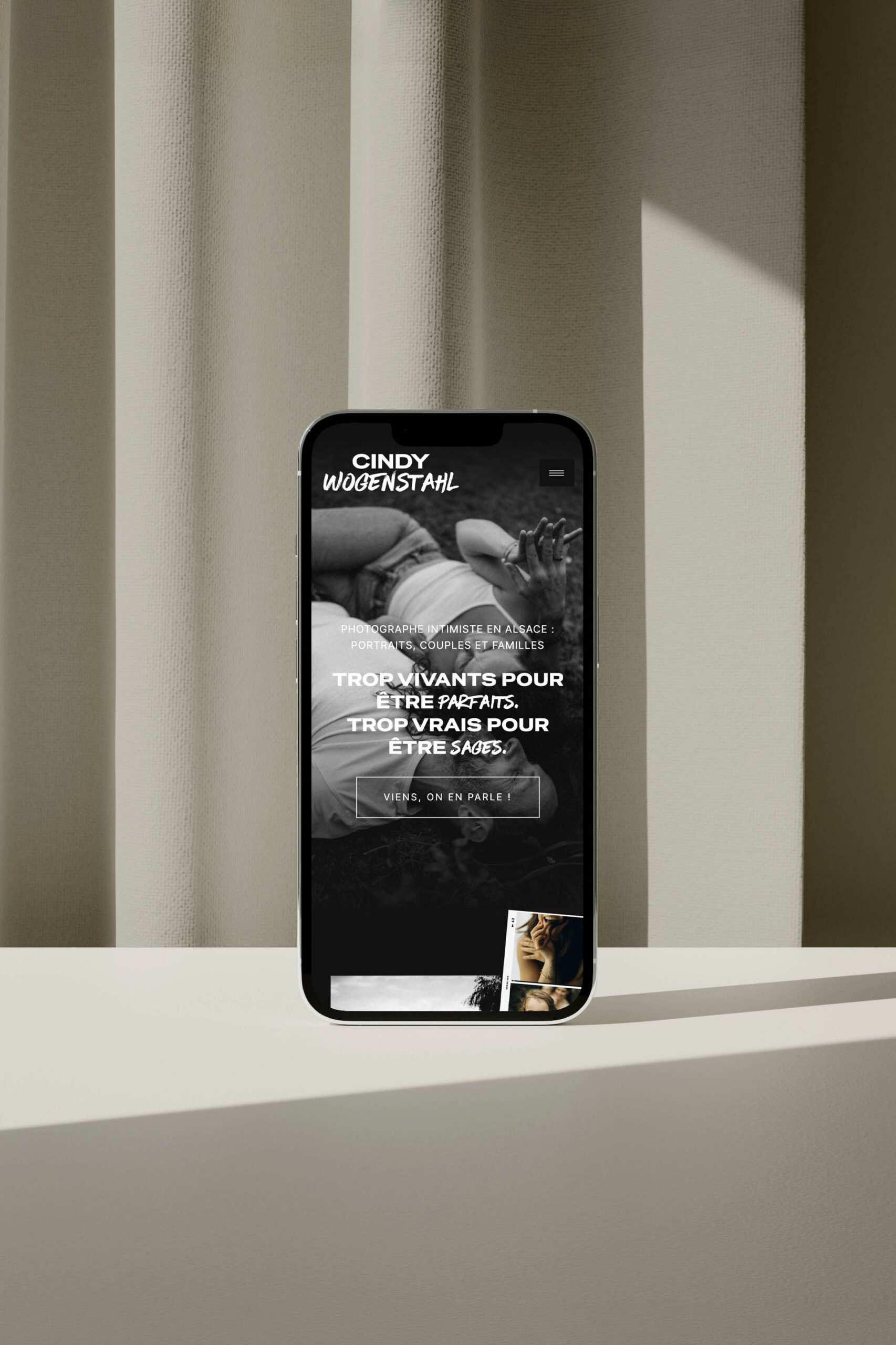 Cindy Wogenstahl : site Internet Showit pour artiste photographe
